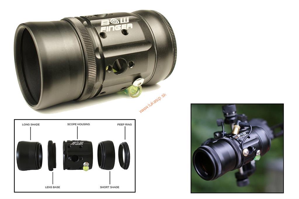Scope housing Bowfinger 20/20 RH 35mm bez šošovky