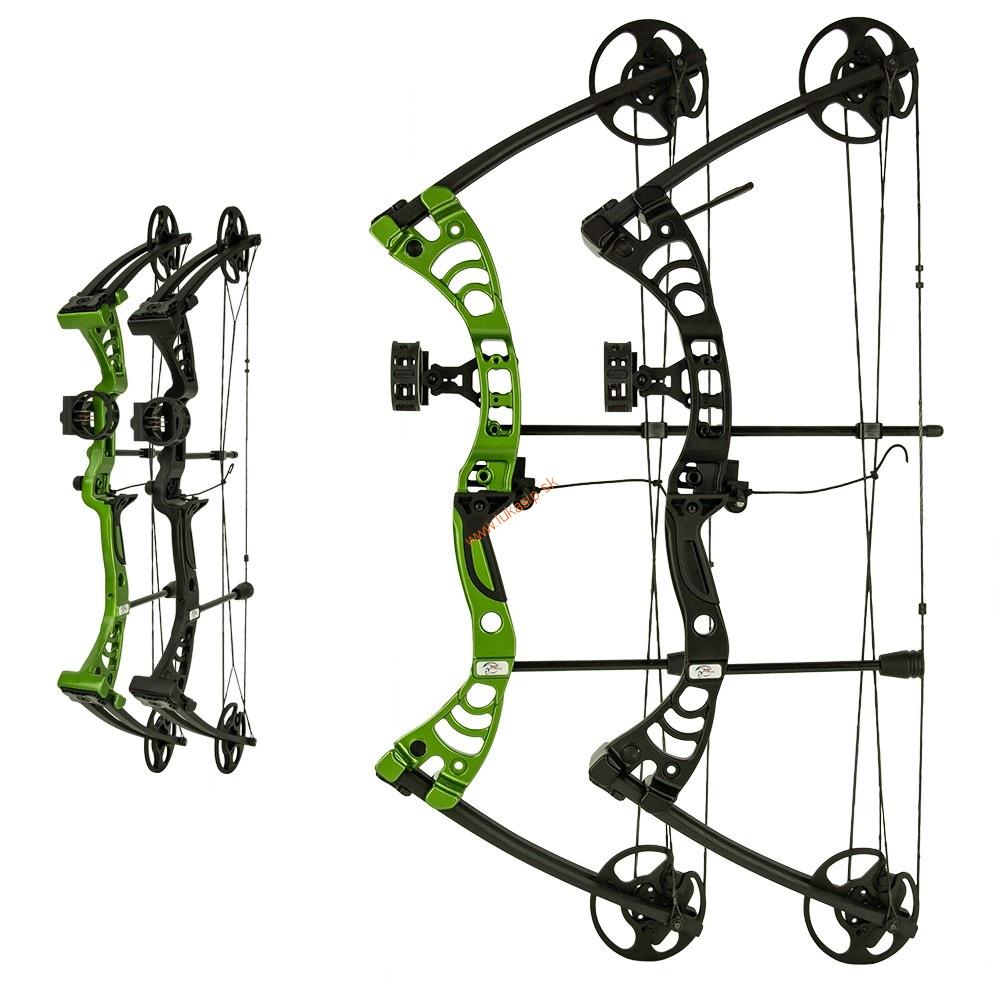 Kladkový luk Booster F1 RH 19-29" / 30-55 LB sada RTS