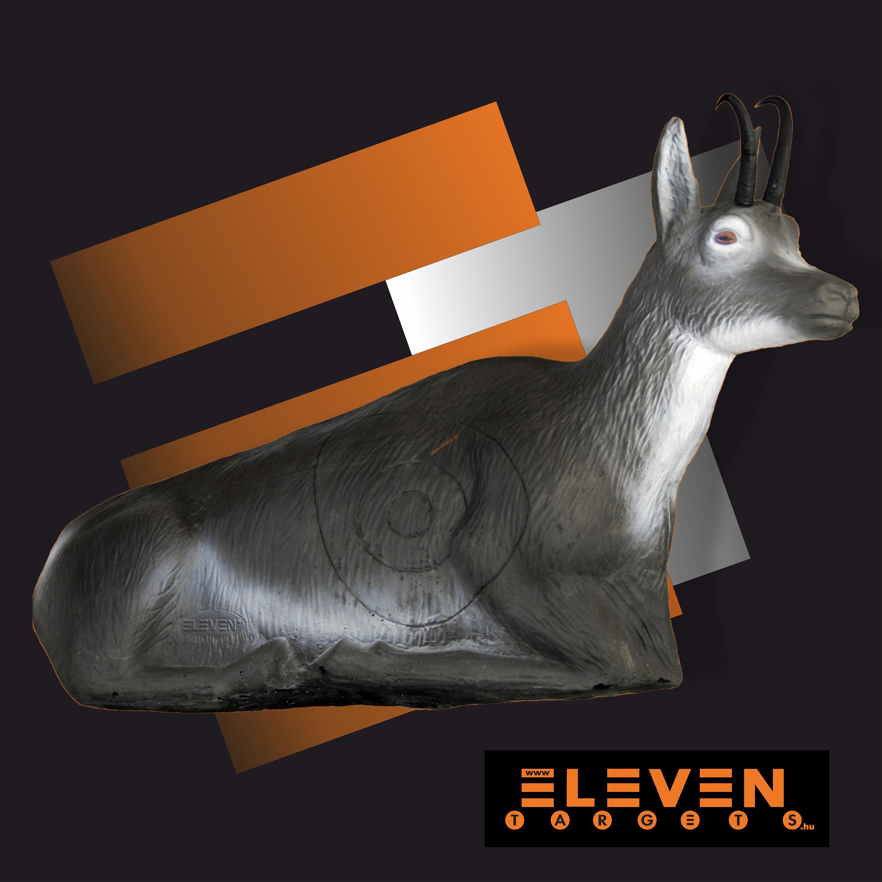 3D ležiaci kamzík s insertom Eleven