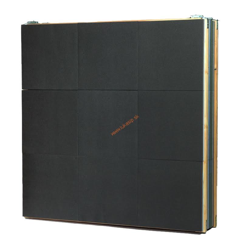 Terčovnica Profi z 9-tich častí, 100 x 100 x 22cm extra strong s dreveným rámom