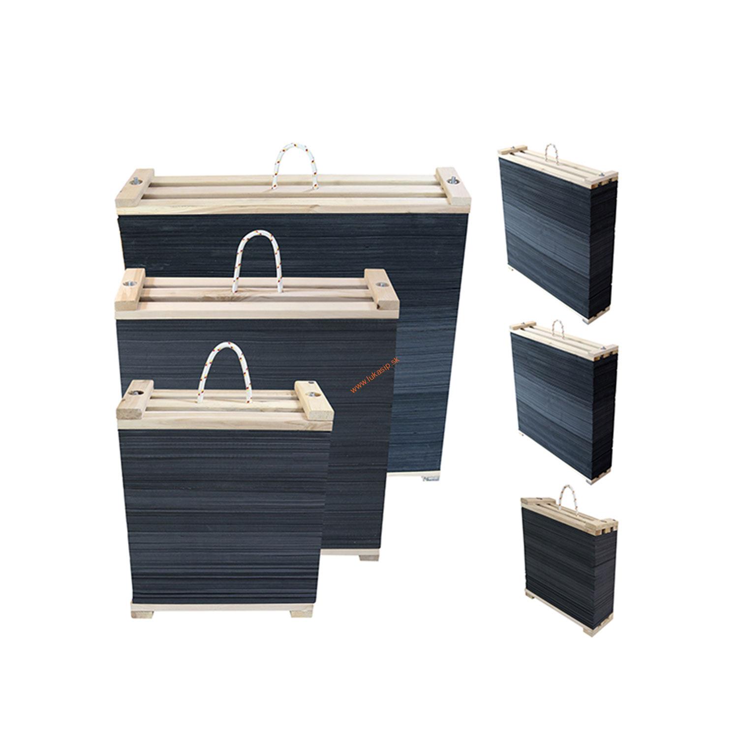 Terčovnica z plátov Navek 100 x 100 x 20 cm so sťahovacím rámom