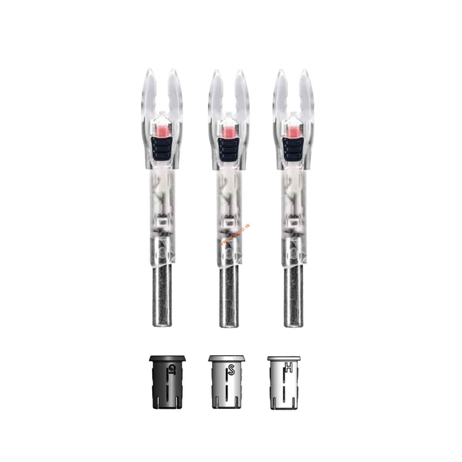 Končíky Nockturnal Shift Universal s adaptérmi 3ks