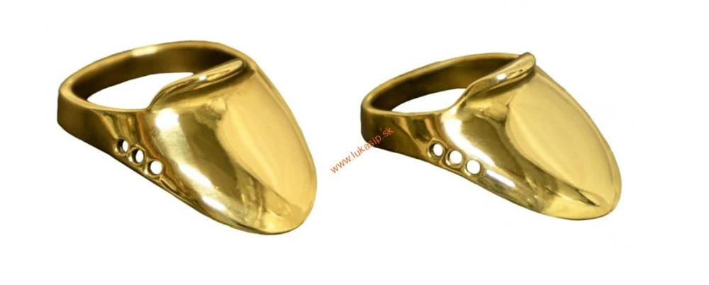 Strelecký prsteň Wild Mountain - thumb ring - mosadz
