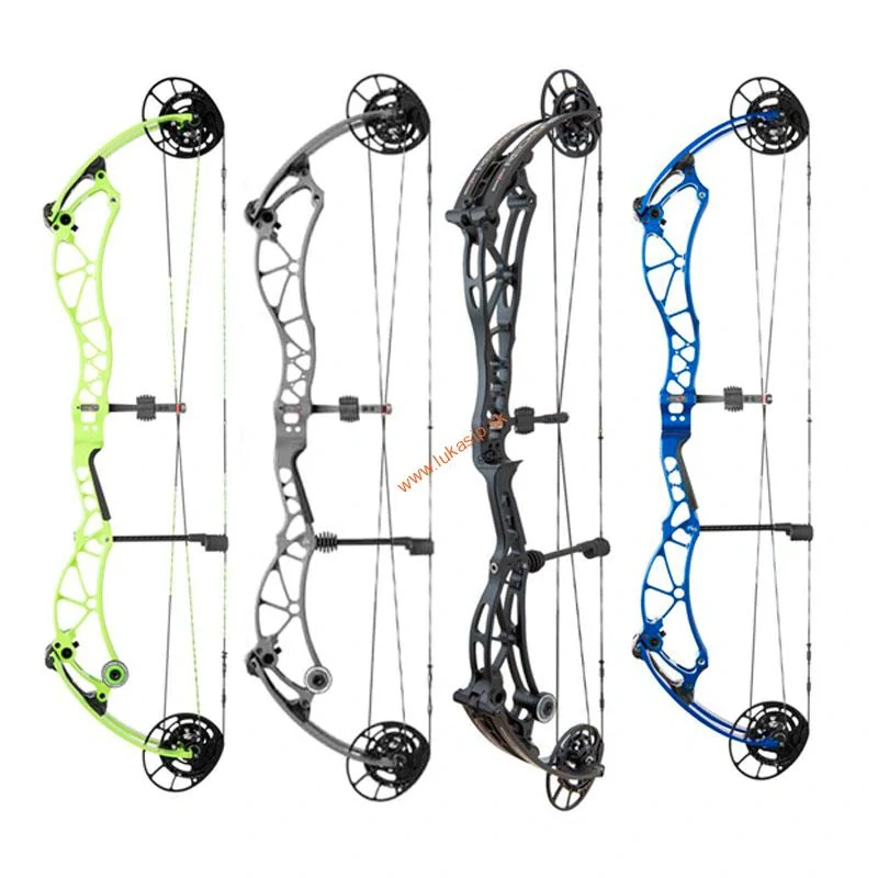 Kladkový luk Bowtech Reckoning 35 RH 50-60# 26 -31" biely s čiernymi ramenami