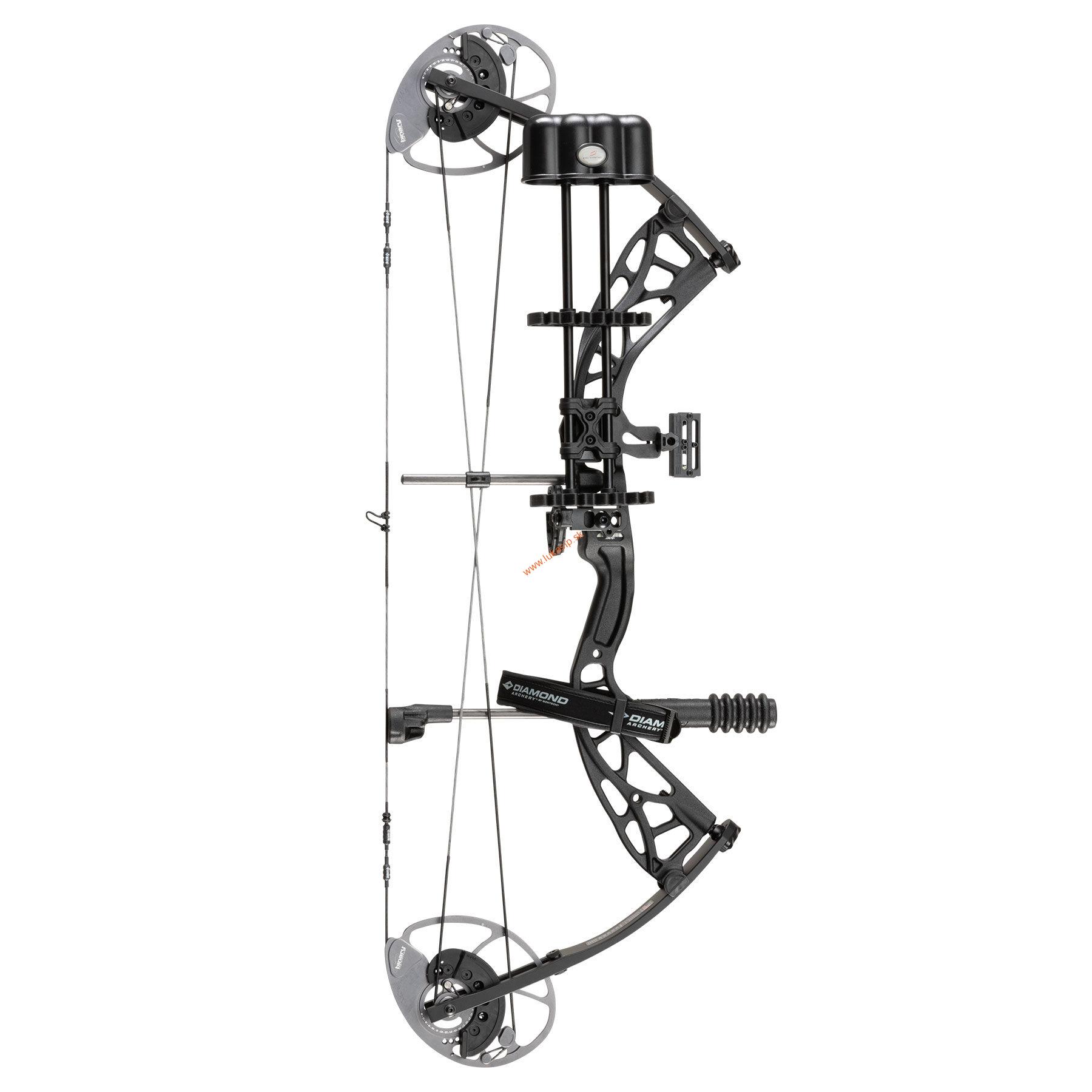 Kladkový luk Diamond Edge MAX RH 16-31" / 20 - 70LB - sada