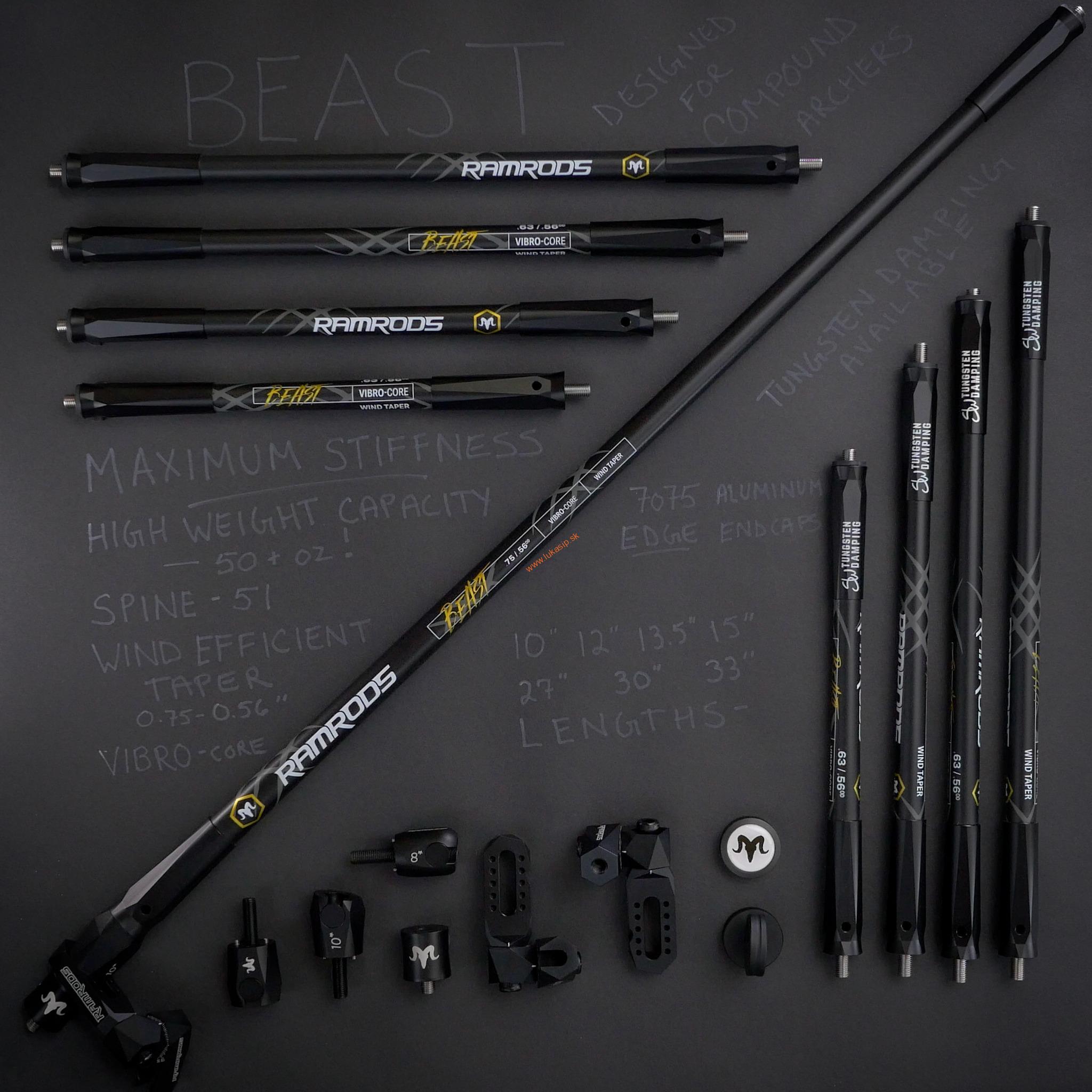 Stabilizátor RamRods Beast krátky