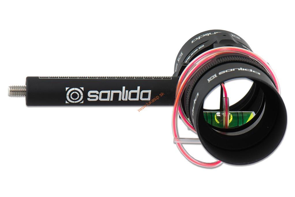 Scope Sanlida X10 29mm s pinom, 8x šošovkou a tienidlami