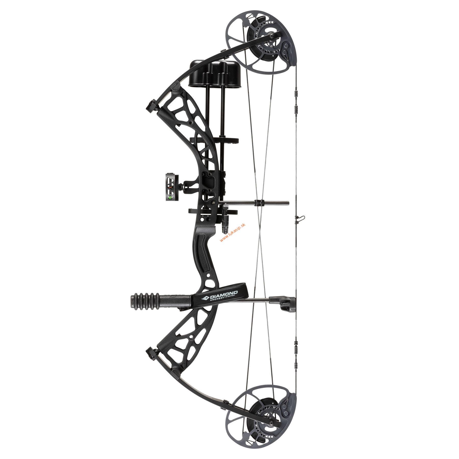 Kladkový luk Diamond Edge MAX RH 16-31" / 20 - 70LB - sada