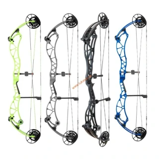 Kladkový luk Bowtech Reckoning 35 RH 50-60# 26 -31" biely s čiernymi ramenami
